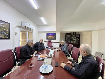 نشست مشترک رییس ستاد اربعین شهرداری تهران با نماینده ستاد بازسازی عتبات در کربلا