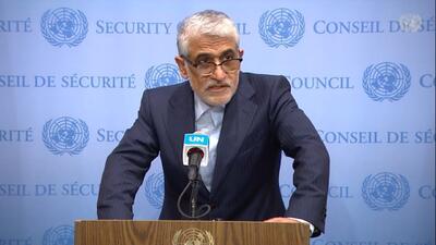 ایروانی: ایران آماده همکاری برای مقابله با چالش های فوری و ترویج صلح و امنیت در منطقه است