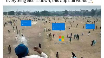عکس | واکنش تمسخرآمیز ایلان ماسک به اختلال جهانی در مایکروسافت - مردم سالاری آنلاین