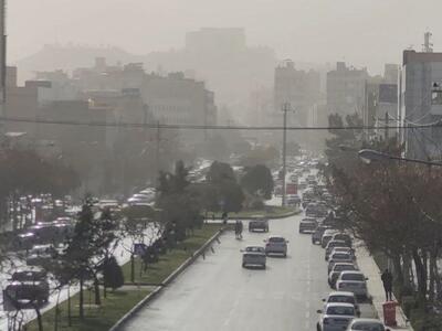 هوای روز جمعه ۷ شهر اصفهان آلوده است