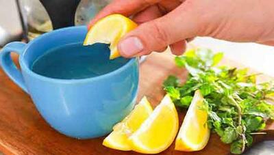 روش تهیه چای نعنا و لیمو برای سم زدایی بدن