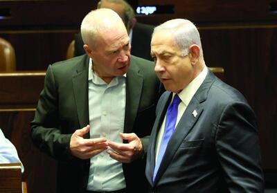 جلسات محرمانه نتانیاهو برای برکناری وزیر جنگ اسرائیل - تسنیم