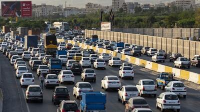 ترافیک سنگین در تمامی محور‌های منتهی به تهران