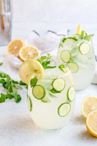 ماکتل خیار و لیمو: خنکای تابستان در یک لیوان! | طرز تهیه ماکتل خیار و لیمو +ویدیو