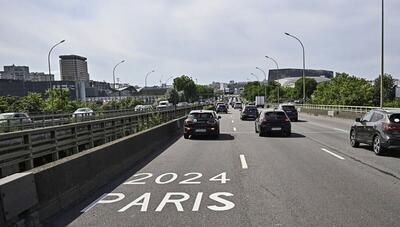 خط ویژه المپیک پاریس دردسرساز شد؛ 400 جریمه برای رانندگان متخلف