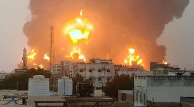 حمله هوایی اسرائیل به یمن (+فیلم و عکس)