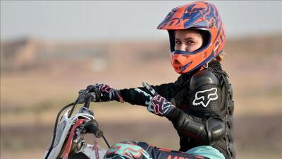 اولین زن موتورسوار ایرانی به مسابقات کاپ آسیا اعزام می‌شود