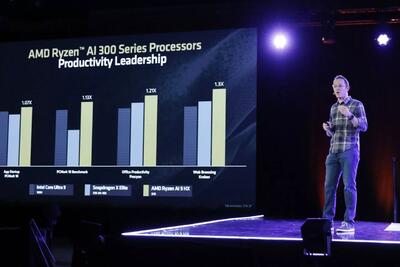 ادعای بزرگ AMD: تراشه‌های Strix Point می‌توانند اپل، کوالکام و اینتل را شکست دهند