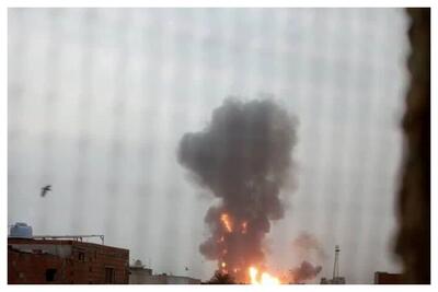 فوری/ حمله جنگنده‌های اسرائیل به بندر الحدیده یمن+ عکس