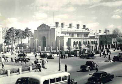 تهران قدیم | میدان بهارستان ۶۵ سال قبل | تصاویر