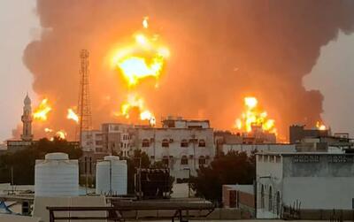 ۸۰ نفر در حمله هوایی اسرائیل به الحدیده زخمی شدند