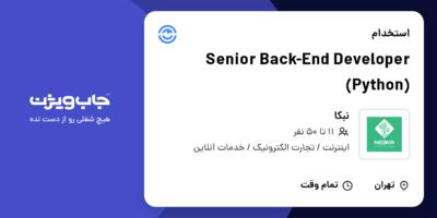 استخدام Senior Back-End Developer (Python) در نبکا