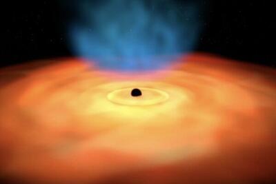 کشف یک سیاه چاله معمولی در وسط کهکشان راه شیری