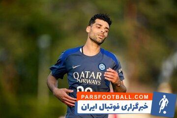 عکس| طارمی در تمرینات بدنسازی اینتر - پارس فوتبال | خبرگزاری فوتبال ایران | ParsFootball