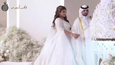 ویدیوی جشن عروسی شیخه مهره  دختر حاکم دبی که همسرش را در اینستاگرام سه طلاقه کرده!