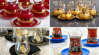 ژورنالی از جدیدترین مدل فنجان چای خوری ترکیه ای + عکس