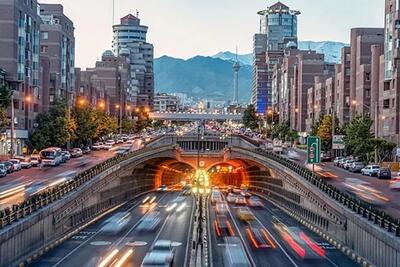 این معبر تهران جزو زیباترین خیابان‌های جهان