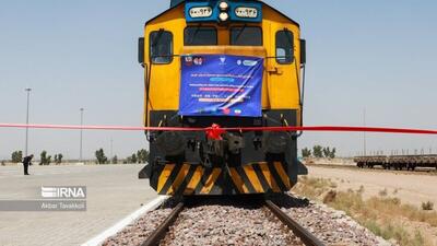 راه اندازی قطار کانتینری ایران - چین