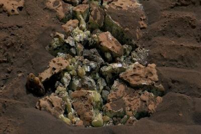 فضاپیمای ناسا در مریخ گوگرد خالص کشف کرد(+عکس)