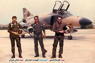 شهید خلبان «عباس دوران»؛ صاعقه‌ای که بغداد را بر سر دشمن خراب کرد