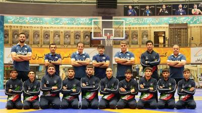 ۶ طلا، یک نقره و ۲ برنز دستاورد زرین تیم ملی کشتی فرنگی جوانان ایران