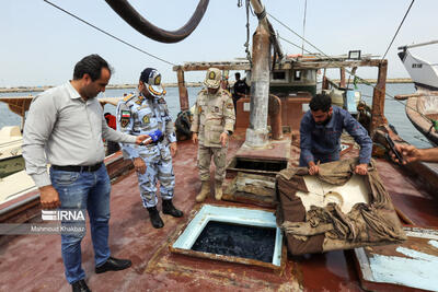کشف ۳۳ هزار لیتر سوخت قاچاق در آب‌های بوشهر