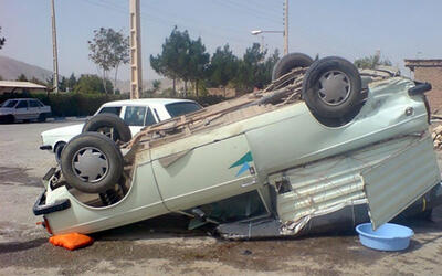 واژگونی خودرو وانت با ۱۲ مصدوم در شاهرود/ حال سه نفر وخیم است