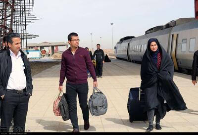 مسافرگیری روزانه قطار از همدان به مشهد همچنان ادامه می یابد