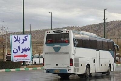 خدمات‌رسانی ناوگان اتوبوسرانی تهران از مرز مهران تا کربلا