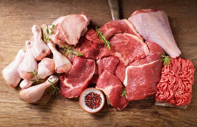 قیمت گوشت مرغ و گوشت قرمز در بازار امروز