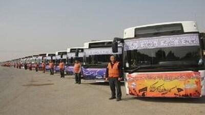 اتوبوسرانی تهران در اربعین تا عمود۶۶۲ خدمت رسانی می‌کند
