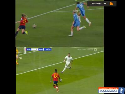 دو گل کاملا مشابه از اسپانیا در دو فینال مقابل انگلیس در بخش مردان و زنان به فاصله یک سال / فیلم - پارس فوتبال | خبرگزاری فوتبال ایران | ParsFootball