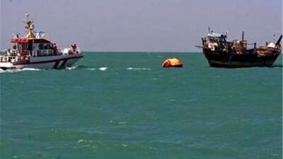 نجات ۶ ملوان از خطر مرگ در مسیر دریایی خلیج‌ فارس