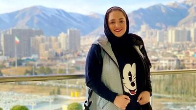 سفره غذای رنگین و مفصل خانه مادر نرگس محمدی برای همسرش+عکس/ماشاء الله خونه نیس هتله...