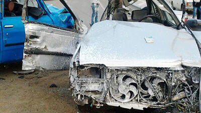 5 مصدوم در واژگونی خودرو405 در خوزستان