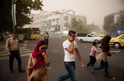 شروع وزش باد در تهران | دمای پایتخت به ۴۰ رسید | رویداد24