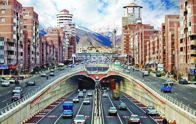 این تونل تهران حسابی جهانی شد! + عکس