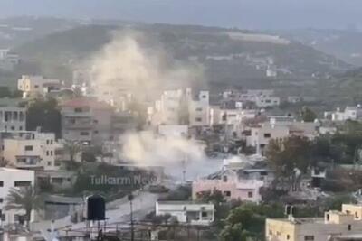 آتش‌سوزی و درگیری‌ مسلحانه در کرانه باختری