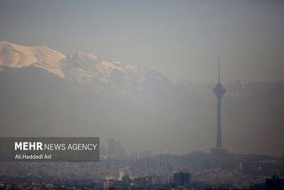 کیفیت هوای تهران/ این منطقه تهران در وضعیت قرمز
