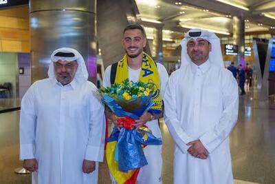 عکس؛ استقبال از ستاره فصل گذشته رئال مادرید در قطر