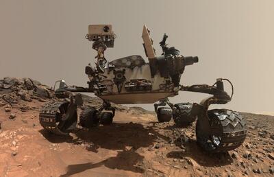 عکس | کشف اتفاقی گنج زرد در مریخ توسط کنجکاوی