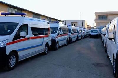 استقرار ۱۲۰ آمبولانس و ۱۵ اتوبوس آمبولانس در مرز مهران