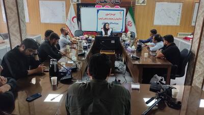 دوره بازآموزی امدادرسانی در تجمعات انبوه اربعین حسینی در زنجان برگزار شد