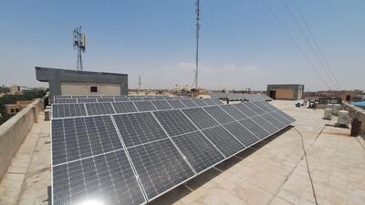 شهرداری یزد به سامانه تولید برق خورشیدی مجهز شد