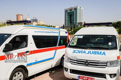 استقرار ۱۲۰ دستگاه آمبولانس و ۱۵ دستگاه اتوبوس آمبولانس در مرز مهران