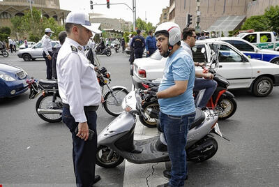 جریمه مخدوشی پلاک موتورسیکلت؛ 700 هزار تومان