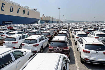 واردات 10 هزار خودروی خارجی در 4 ماه