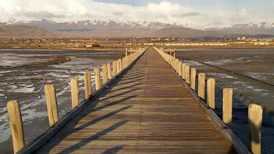 بندر شرفخانه از زیباترین مکان های تفریحی در شمال دریاچه ارومیه