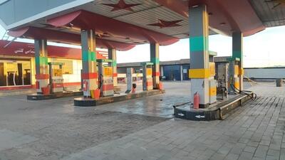 پلمب یک جایگاه بنزین در رفسنجان توسط گشت کمیته صیانت از حقوق عامه