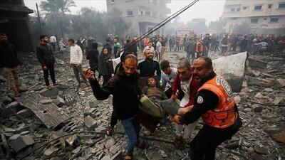 شهادت ۱۶ فلسطینی در حملات هوایی رژیم صهیونیستی به غزه
